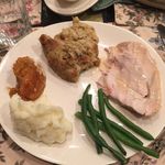 Mashed potatoes, creamy sweet potatoes, homemade stuffing, green beans, turkey, grateful to be actually celebrating Thanksgiving for the first time in three years. - Ben Yakas